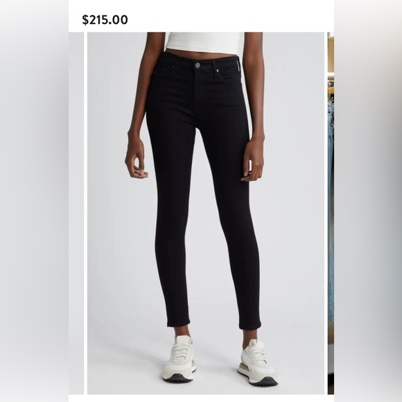 Farrah High Waist Ankle Skinny Jeans AG 28R - Picture 1 of 8